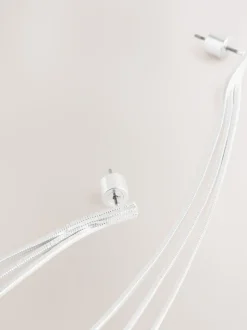 Zilverkleurig - Oorbellen met glinsterende hangers