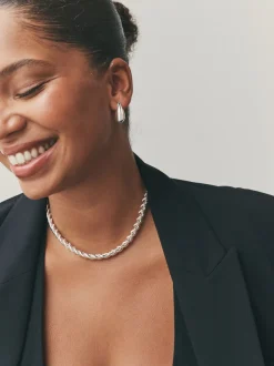 Zilverkleurig - Smooth Chain Necklace