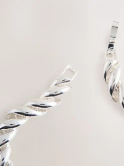 Zilverkleurig - Smooth Chain Bracelet