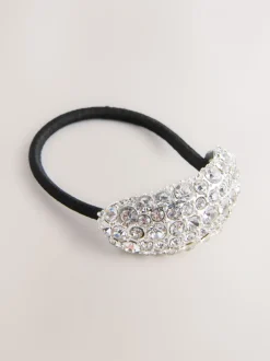 Zilverkleurig - Sparkle Hair Bobble