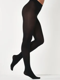 Zwart - 100 denier ondoorschijnende panty