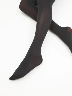 Zwart - 150 denier ondoorzichtige panty
