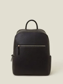 Zwart - Accessorize Smart Zip Around Backpack