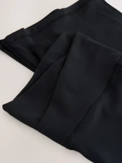 Zwart - Active Balance Wrap Front Flared Leggings