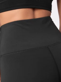 Zwart - Active fietsbroek met kortere lengte