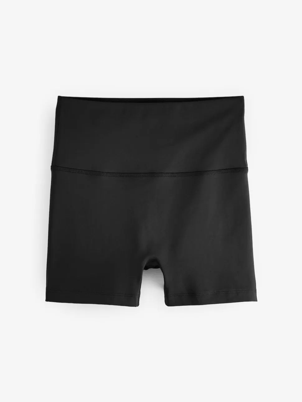 Zwart - Active fietsbroek met kortere lengte