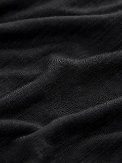 Zwart - Active Lichtgewicht T-shirt met ronde hals en korte mouwen