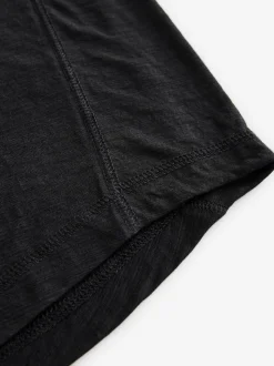 Zwart - Active Lichtgewicht T-shirt met ronde hals en korte mouwen
