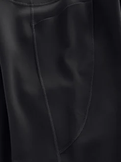 Zwart - Active Reflective Print Sports Leggings