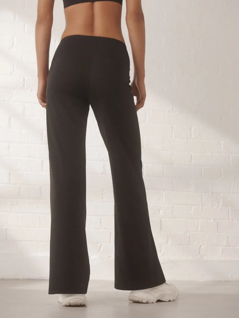 Zwart - Active Ultimate Wijde pijpen Broek