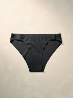 Zwart - Adaptive Animal Jacquard Knickers