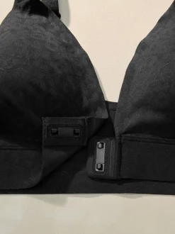 Zwart - Adaptive Animal Jaquard Bralette