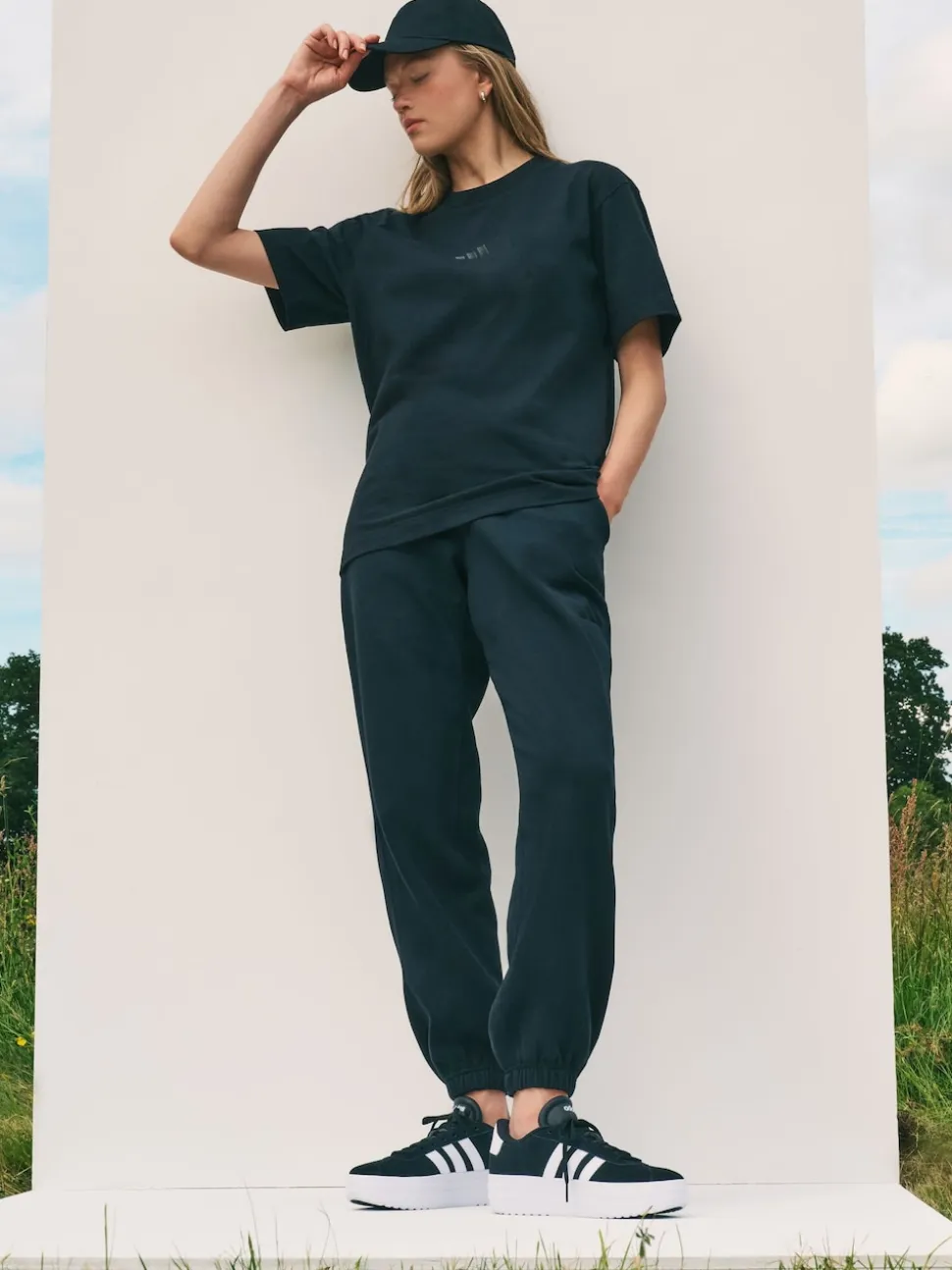 Zwart - adidas All SZN joggingbroek