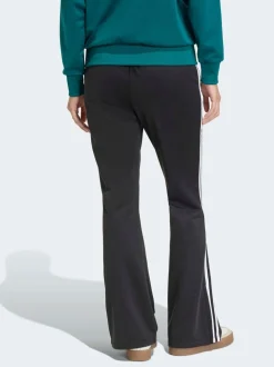 Zwart - adidas Originals BB Firebird Trackpant Flare Trousers