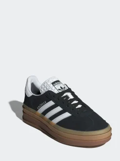 Zwart - adidas Originals Gazelle Bold W Trainers