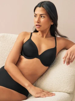 Zwart - A-E Afvlakkende Ultimate Comfort Beha's 2 Verpakking