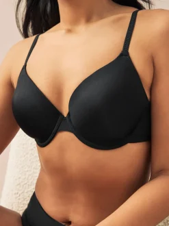Zwart - A-E Afvlakkende Ultimate Comfort Beha's 2 Verpakking