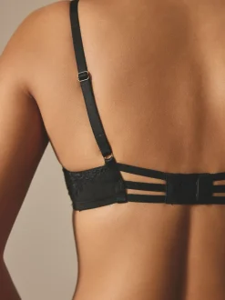 Zwart - A-E Lace Bra