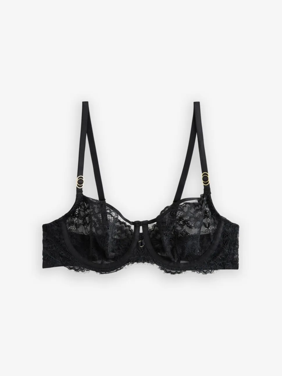 Zwart - A-E Lace Bra