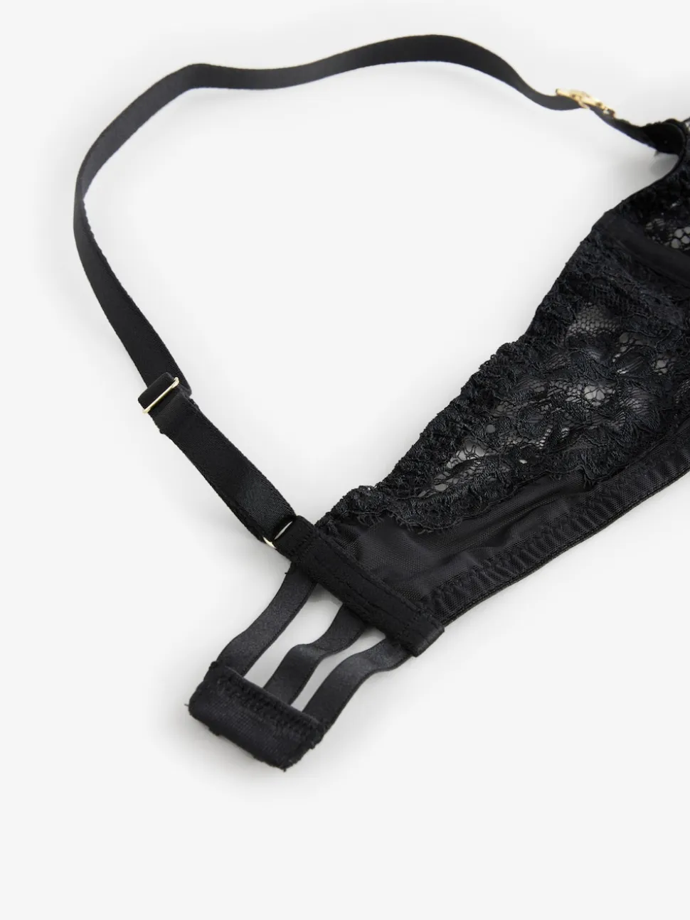 Zwart - A-E Lace Bra