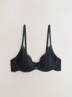 Zwart - A-E Lace Bra