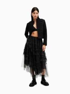 Zwart - AllSaints Jen Rok