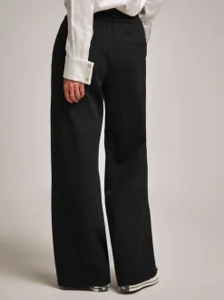 Zwart - Anthology By JD Williams - Premium Ponte broek met wijde pijpen