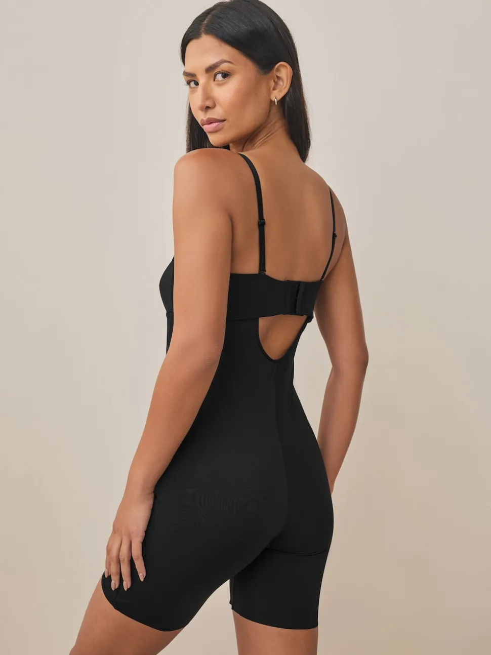 Zwart - Bandeau dijvormende shapewear