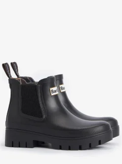Zwart - Barbour® Halton Chelsea Wellington laarzen