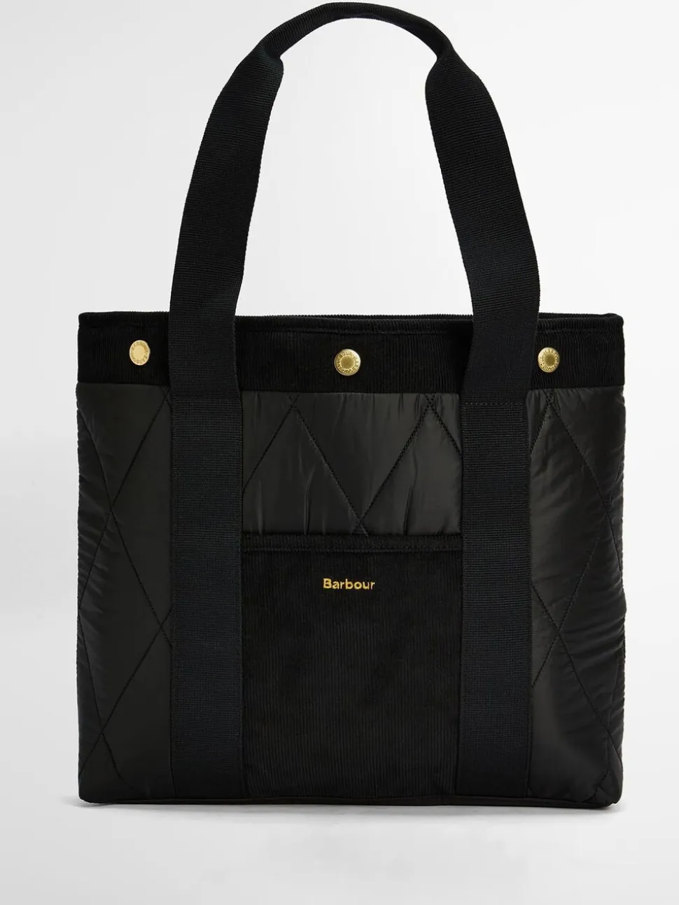 Zwart - Barbour® Healy gewatteerde shoppertas