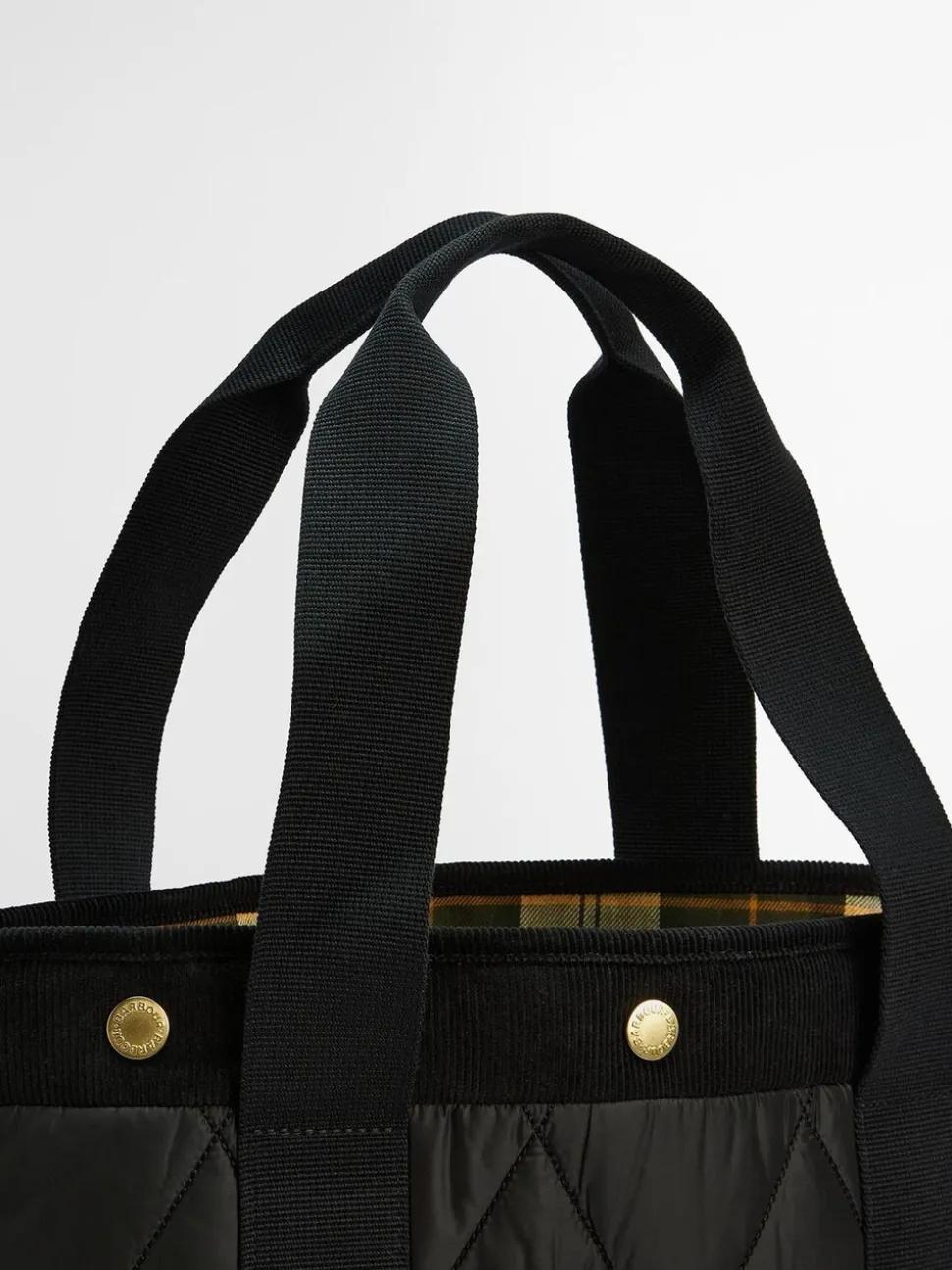 Zwart - Barbour® Healy gewatteerde shoppertas