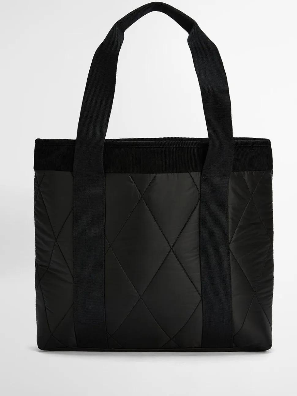 Zwart - Barbour® Healy gewatteerde shoppertas
