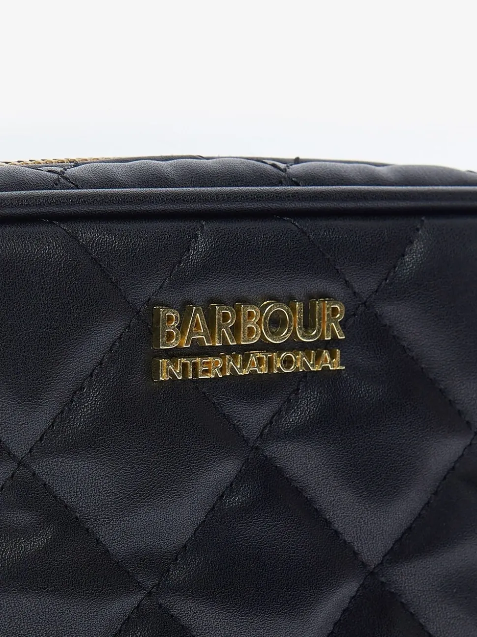 Zwart - Barbour® International gewatteerde Sloane crossbodytas