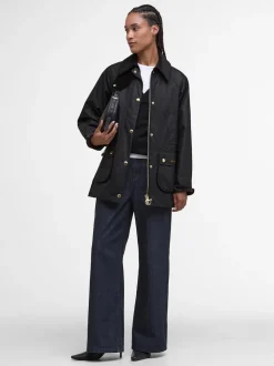 Zwart - Barbour® Modern Beadnell Wax Jacket