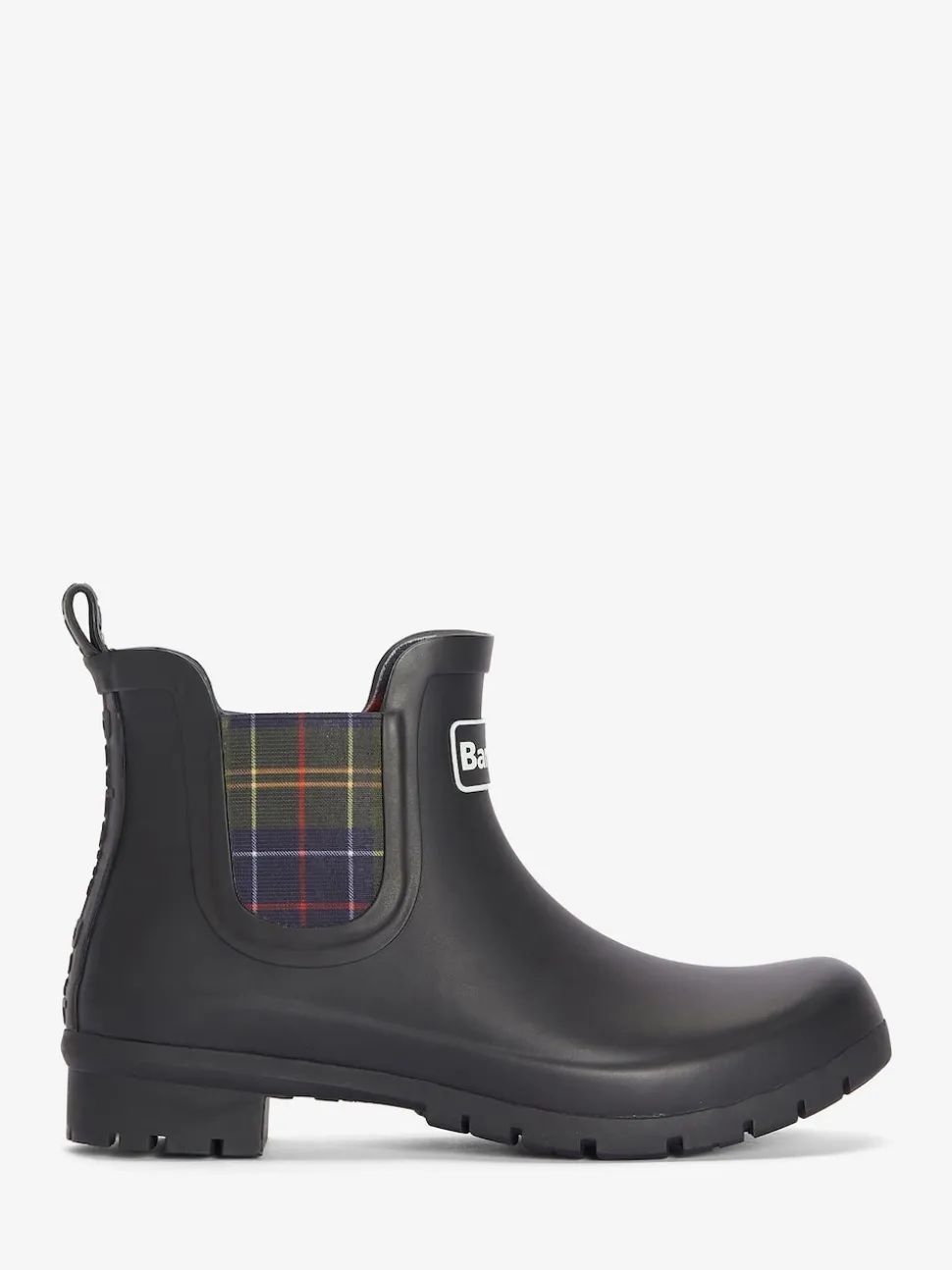Zwart - Barbour® Tartan Check Kingham Chelsea Wellington Boots