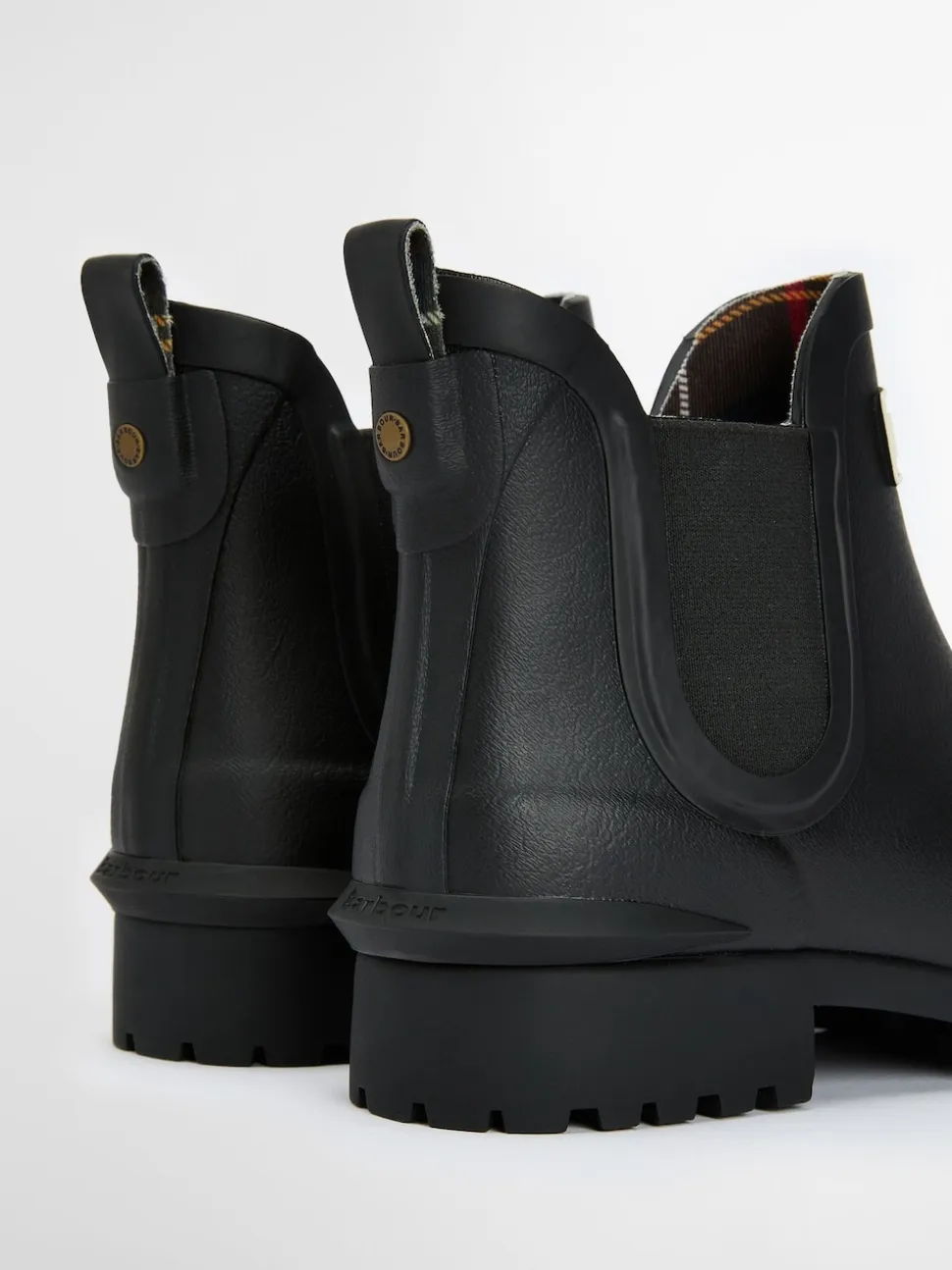 Zwart - Barbour® Wilton Chelsea Wellington laarzen