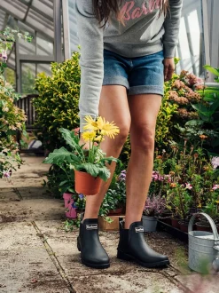 Zwart - Barbour® Wilton Chelsea Wellington laarzen