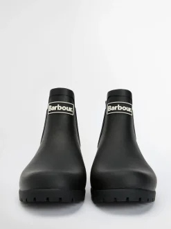 Zwart - Barbour® Wilton Chelsea Wellington laarzen