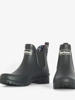 Zwart - Barbour® Wilton Chelsea Wellington laarzen