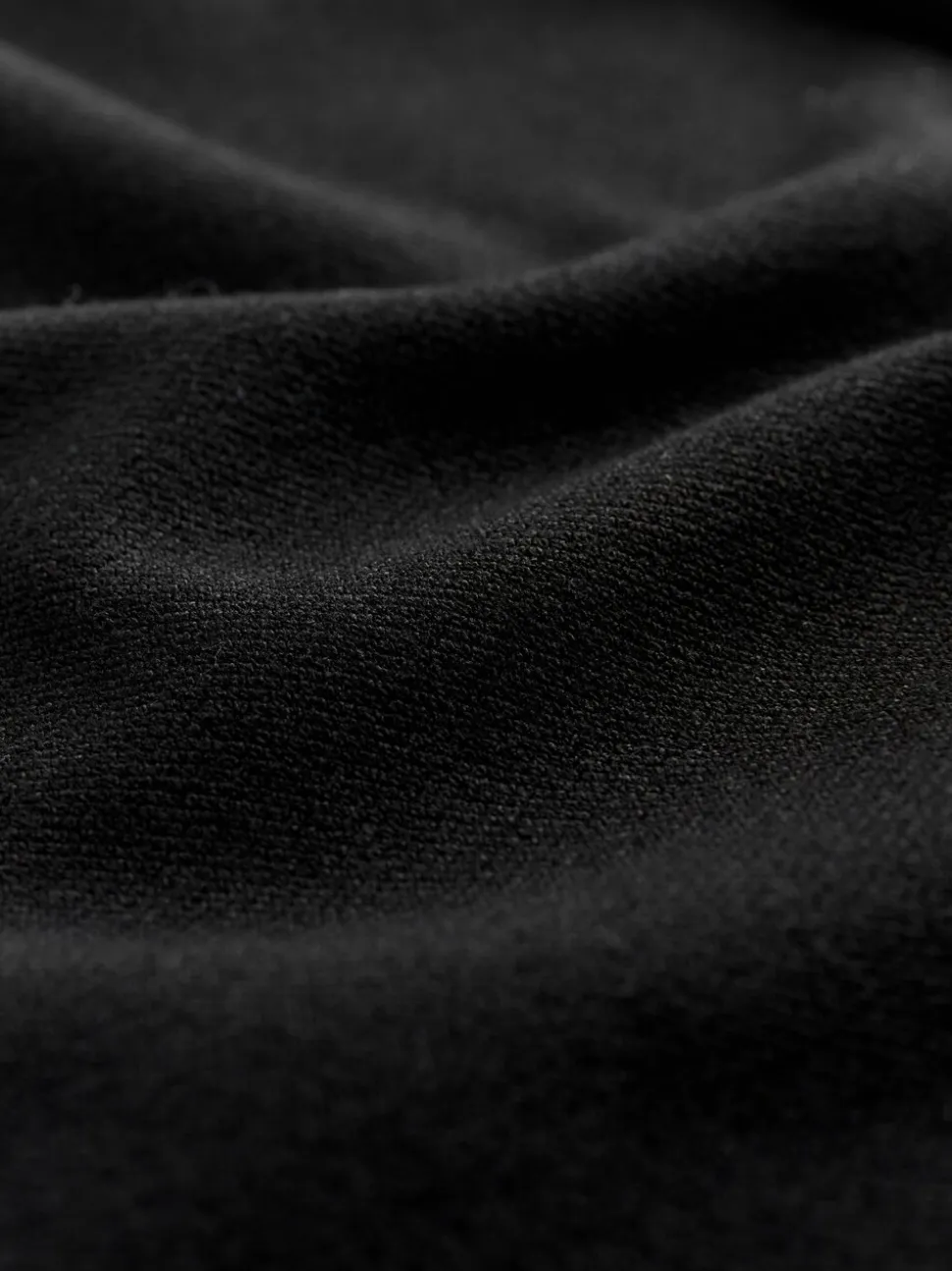 Zwart - Barrel Leg Compact Trousers