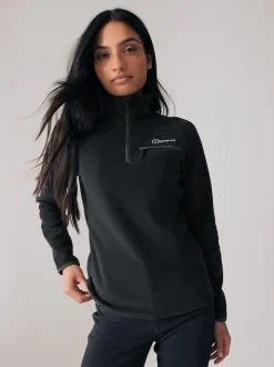 Zwart - Berghaus Prism 2,0 Fleece met rits tot aan de borst