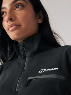 Zwart - Berghaus Prism 2,0 Fleece met rits tot aan de borst