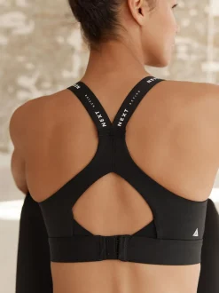 Zwart - B-G Active High Impact Dry Tech sportbeha