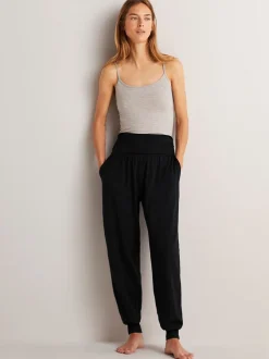 Zwart - Boden - Hareem - Jersey joggingbroek