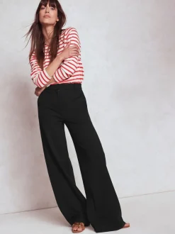 Zwart - Boden Belgravia Ponte Trousers