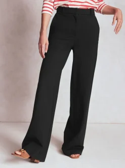 Zwart - Boden Belgravia Ponte Trousers