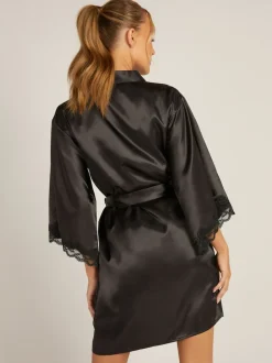 Zwart - Boux Avenue Amelia badjas