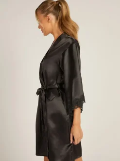 Zwart - Boux Avenue Amelia badjas
