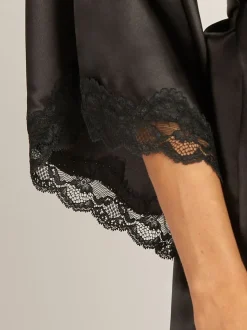 Zwart - Boux Avenue Amelia badjas