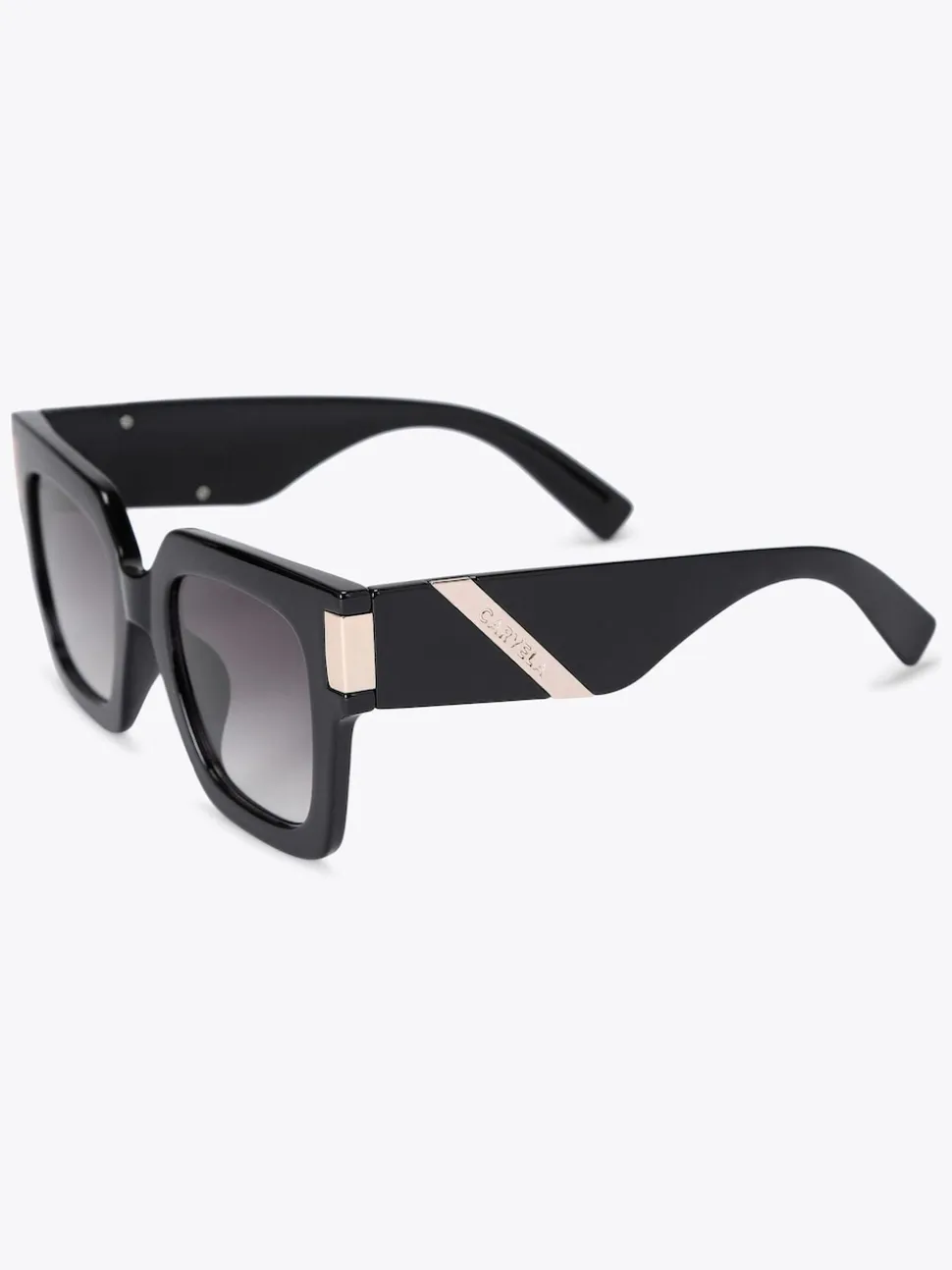 Zwart - Carvela Chunky Flare Sunglasses